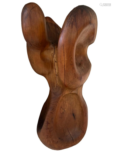 Etienne Martin Carved Wood Sculpture