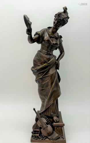 Rousseau Bronze "The Arts"