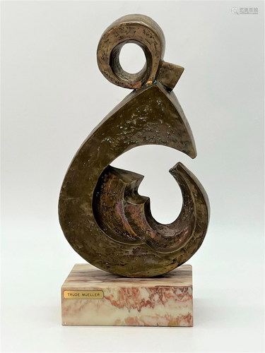 Trude Mueller (American, 1908-1998) Bronze