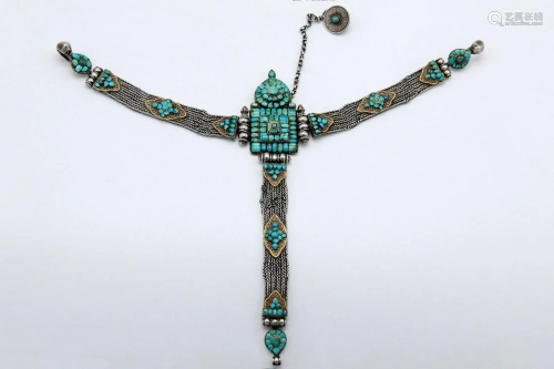 Antique Tibetan Woman's Silver Waist Ornament