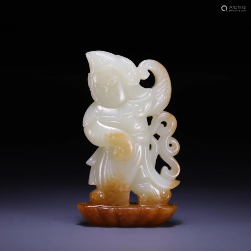 A Hetian Jade Figure