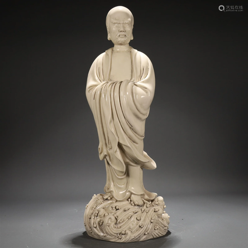 A Superb Blanc-De-Chine Figure Of Buddha