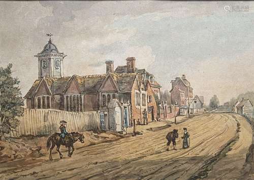 Dutch School , The Netherlands (18th Century), The Road thro...