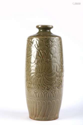 Northern Song Dynasty Yaozhou kiln plum vase