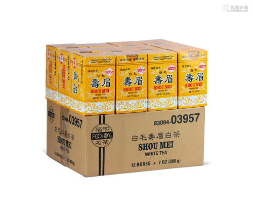 九十年代福字名茶出口级—白毛寿眉白茶