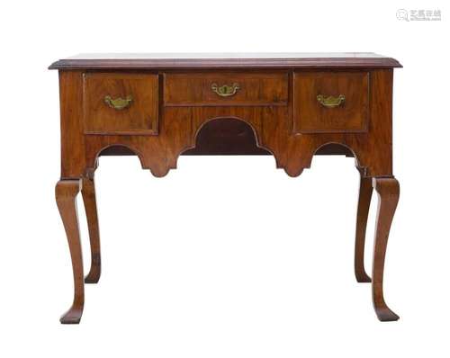 A GEORGE II WALNUT SIDE TABLE Circa 1730, and later