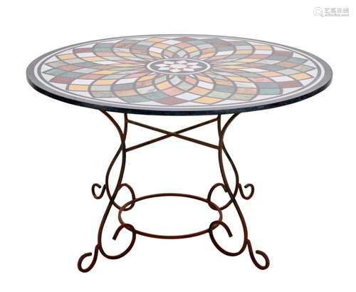 A PIETRA DURA CENTRE TABLE