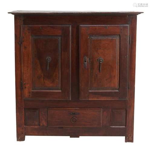 A FRENCH PROVINCIAL WALNUT AND OAK BUFFET Second half 18th c...