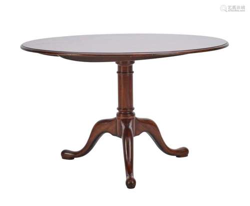 A GEORGE III-STYLE MAHOGANY BREAKFAST TABLE