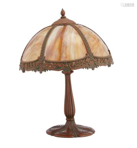 AN AMERICAN ART NOUVEAU TABLE LAMP Early 20th century