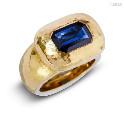 DAVID WEBB SAPPHIRE RING