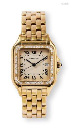 CARTIER PANTHÈRE, A LADY S FINE AND RARE 18CT GOLD AND DIAMO...