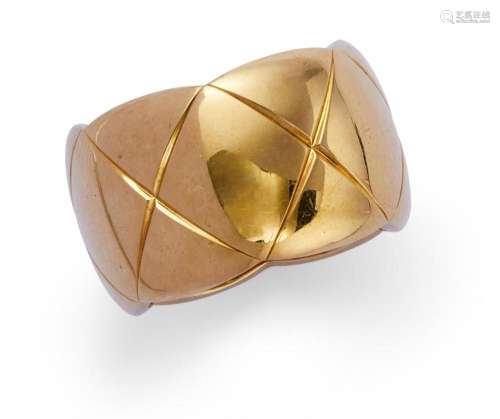 CHANEL 18CT GOLD  COCO CRUSH  RING