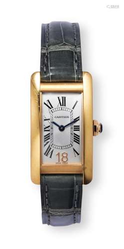 CARTIER REF. 2503, A FINE AND EXTREMELY RARE 18CT PINK GOLD ...