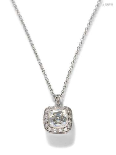 TIFFANY & CO. DIAMOND PENDANT