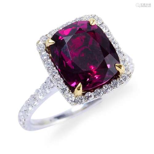 RUBY AND DIAMOND RING