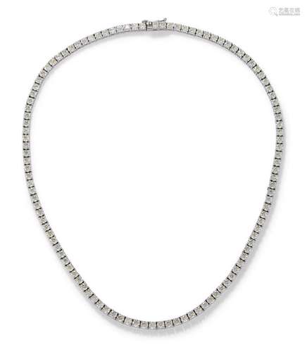 DIAMOND RIVIÈRE NECKLACE