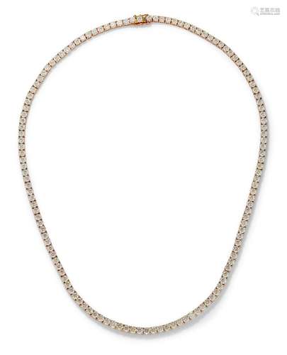 DIAMOND RIVIÈRE NECKLACE