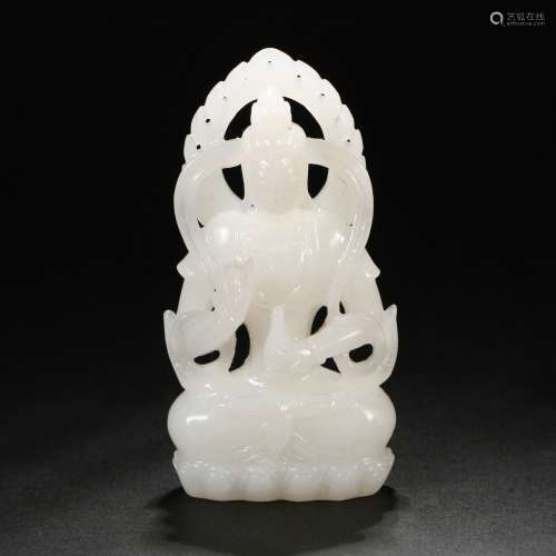 Hetian jade Guanyin