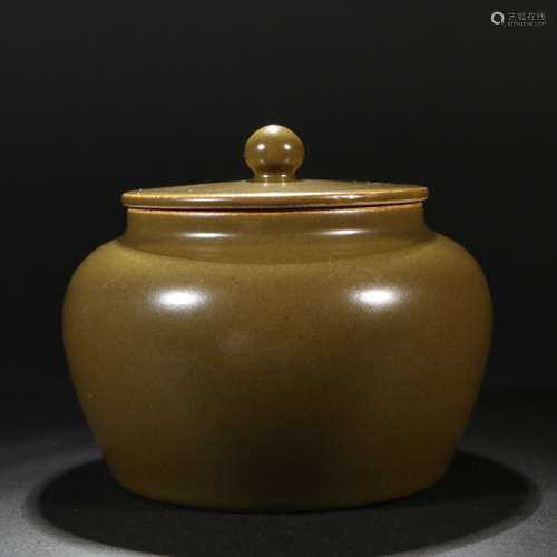 tea powder glaze tea pot