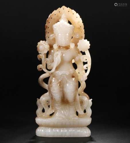 Hotan Jade Buddha