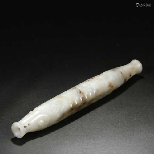 Gao ancient jade pipe