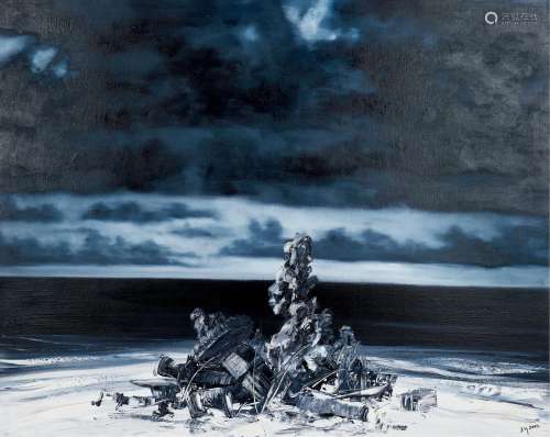 于小雨 2007 寒武纪之六 布面油画