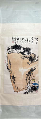 潘天壽貓