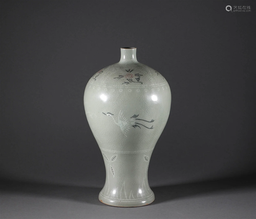 Koryo plum vase