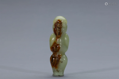 Hongshan jade man