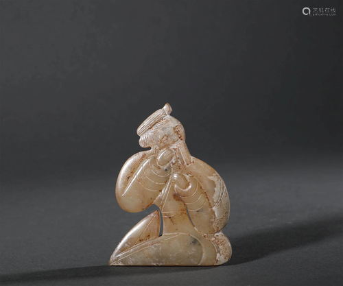 Han Dynasty - Hetian Jade Nobleman