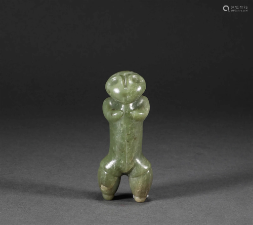 Hongshan Culture Jade Man