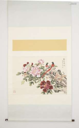 YU ZHIZHEN, BIRDS AND FLOWERS