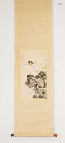 XIE ZHILIU, BIRD AND FLOWERS