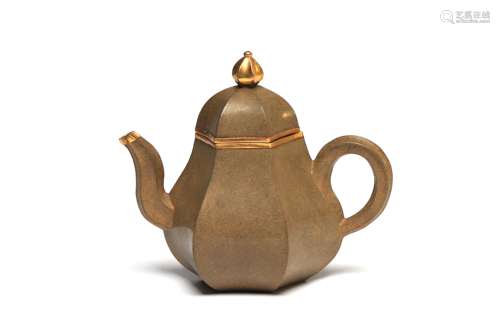 A Yixing teapot