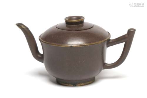 A Yixing teapot