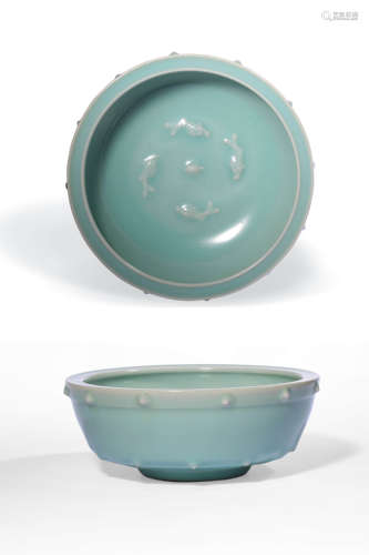 A LONGQUAN CELADON WASHER,SONG DYNASTY