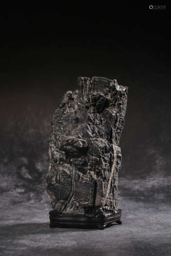 A LINGBI SCHOLAR'S ROCK ,QING DYNASTY