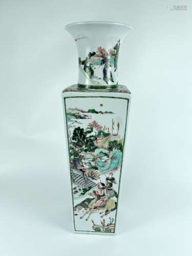 A wu-chai vase, heavily decorated, Kang Xi Pr.