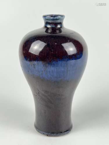 A sang-de-boeuf vase, Qing Dynasty Pr.