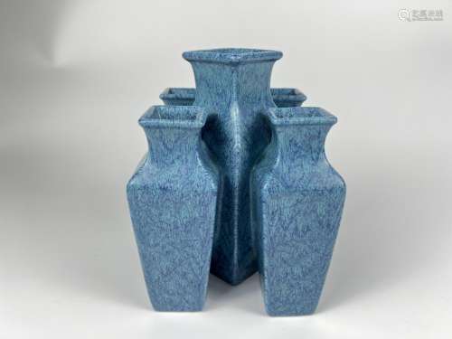 A rare colour of vase, QianLong Pr.