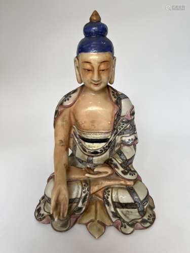 A buddaha figure, Qing Dynasty Pr.
