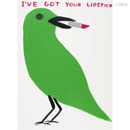 David Shrigley (born 1968); I've Got Your Lipstick;