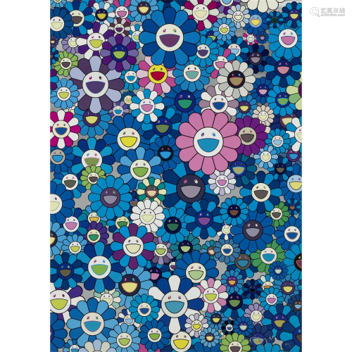 Takashi Murakami (born 1962); A Homage to IKB 1957 B;