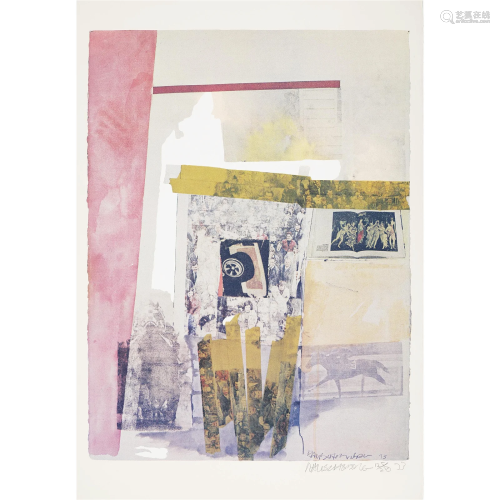 Robert Rauschenberg (1925-2008); Watermark;