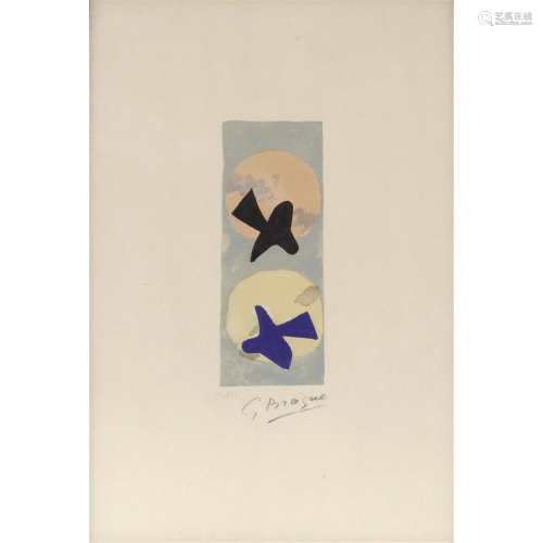 Georges Braque (1882-1963); Soleil et Lune II (Sun and Moon ...