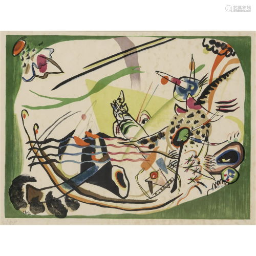 After Wassily Kandinsky (1866-1944); Untitled;