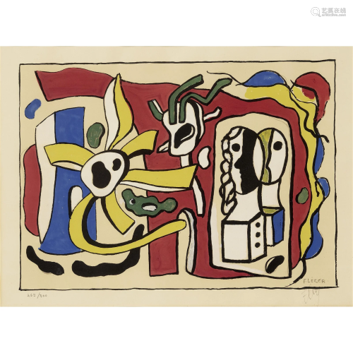Fernand Léger (1881-1955); Nature morte aux deux poupees (St...