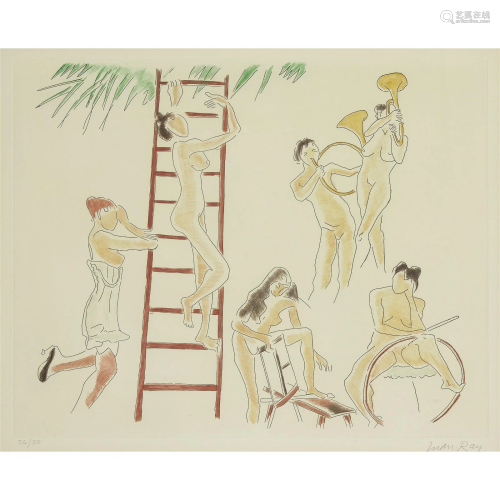 Man Ray (1890-1976); Le Concert, from La Ballade des Dames H...