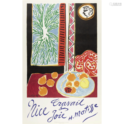 After Henri Matisse (1869-1954); Travail et Joie;
